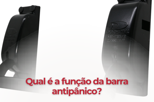 Qual é a função de uma barra antipânico?
