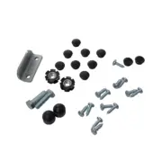 Kit instalação barra antipânico Kit de instalação barra antipânico uma folha preta