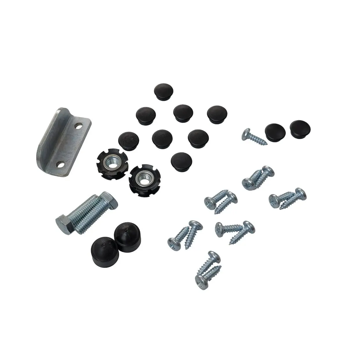 Kit instalação barra antipânico Kit de instalação barra antipânico uma folha preta